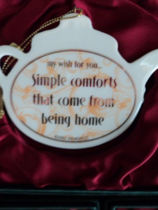 vintage porcelain Christmas ornaments~ Demdaco - Picture 10 of 13